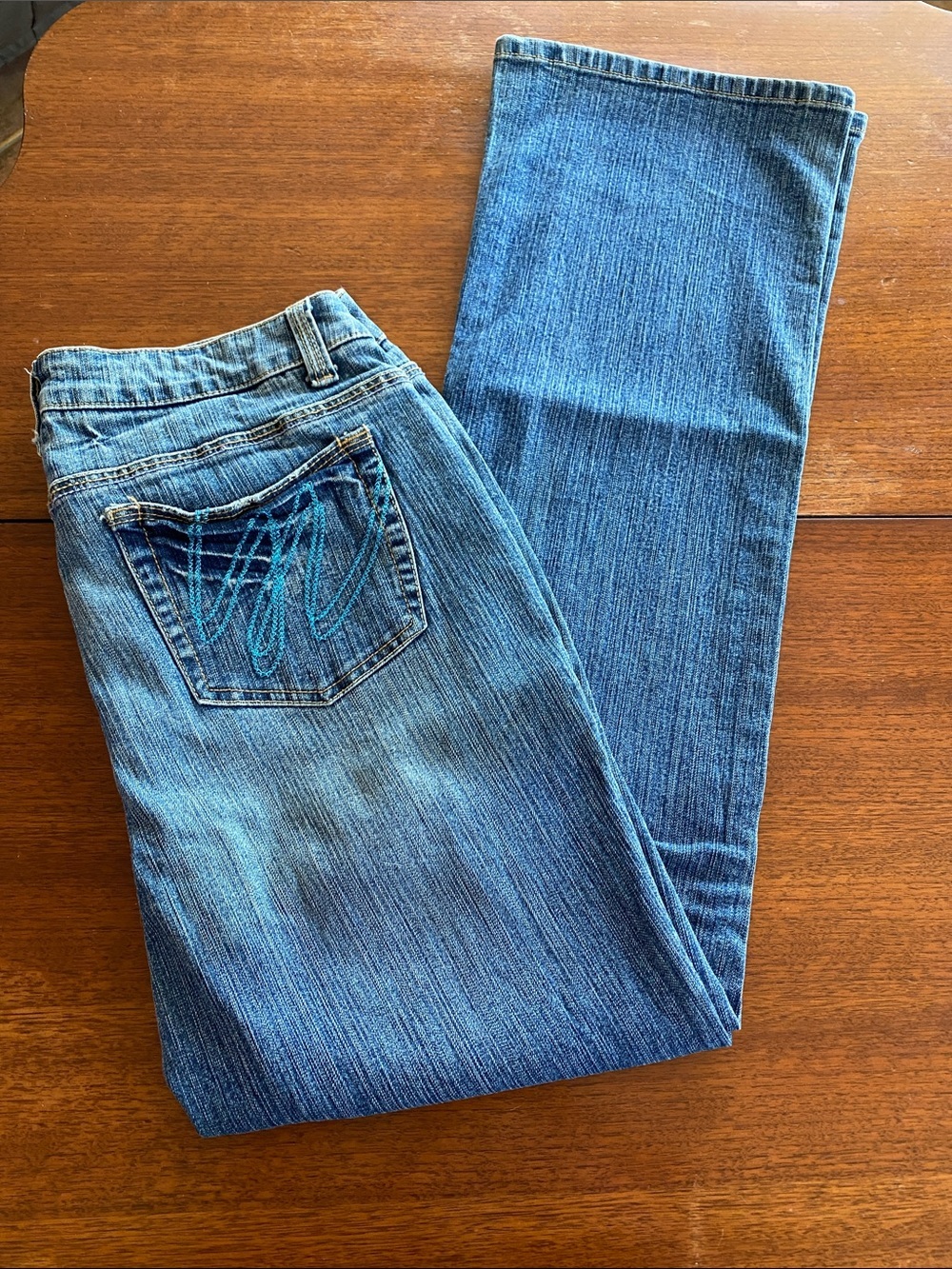 MIX-IT Blue Embellished Denim Jeans
